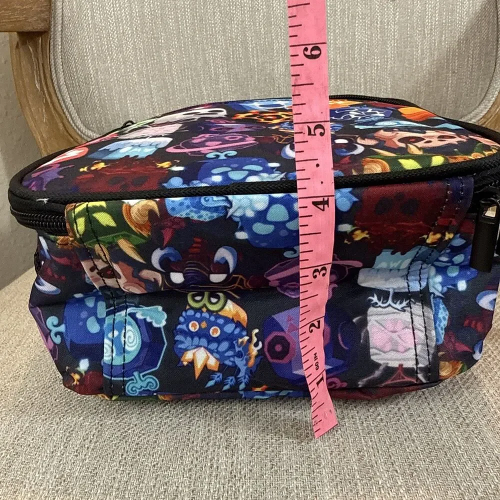 Blox Fruits Insulated Lunch Box Bag side mesh drink pocket school pre-k travel